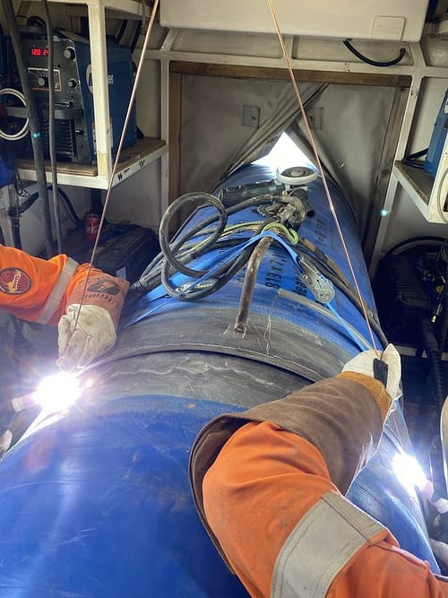 Utility Week Case study Manual Welding