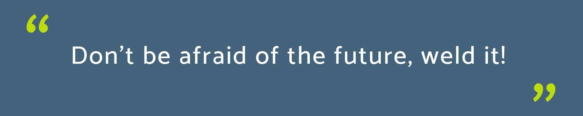 Olivier Revel Welding