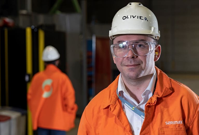 Olivier Revel in the Welding Technology Centre